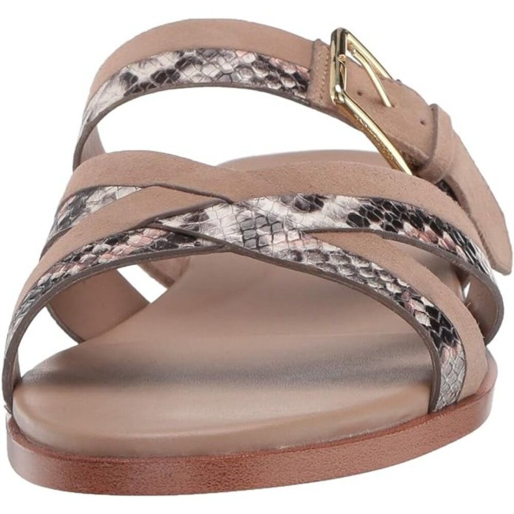 Cole Haan Women's Python-Print Fairen Grand Slide Flat Sandals Size 7.5 B - Picture 7 of 16